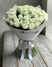 Букет 35 Белых роз в Черкизово