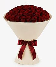Букет 101 Бордовая роза Блэк Бакарра в Черкизово