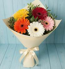 Букет цветов из:  Герберы в Черкизово