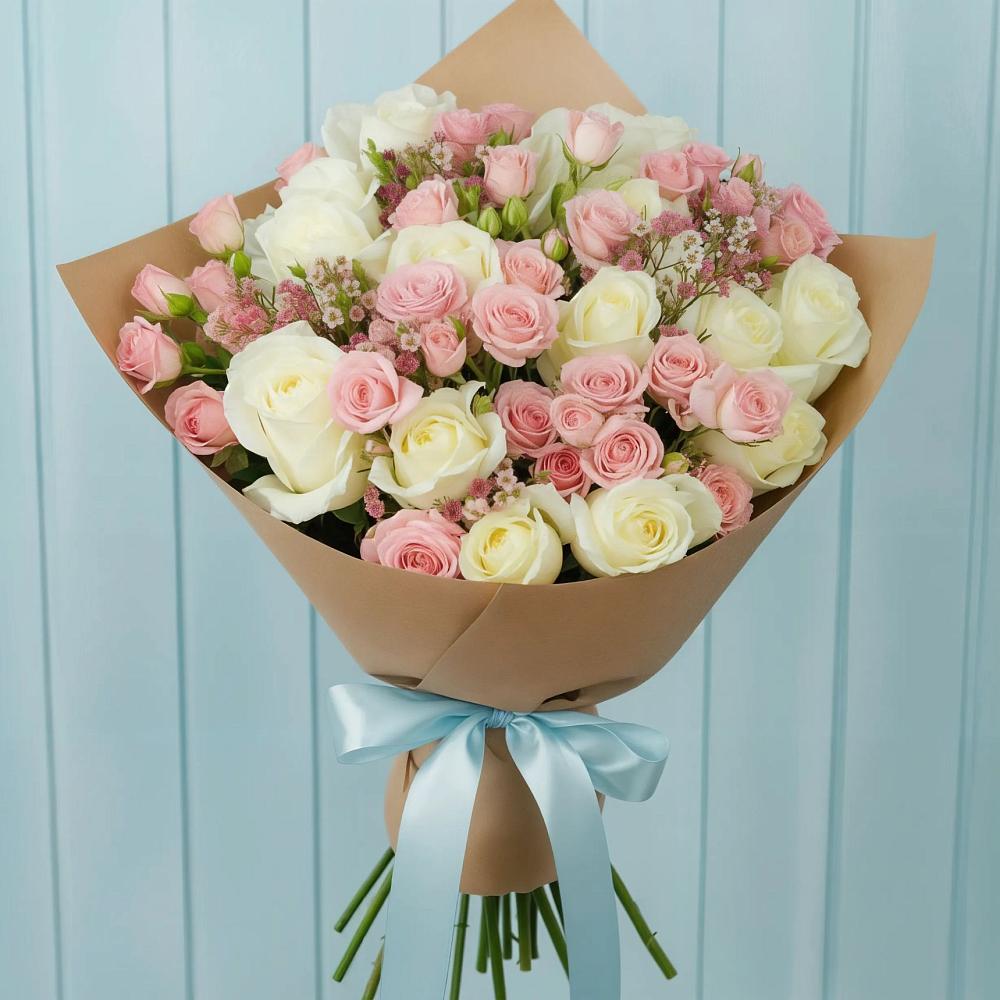 Букет цветов из: Розы в Черкизово