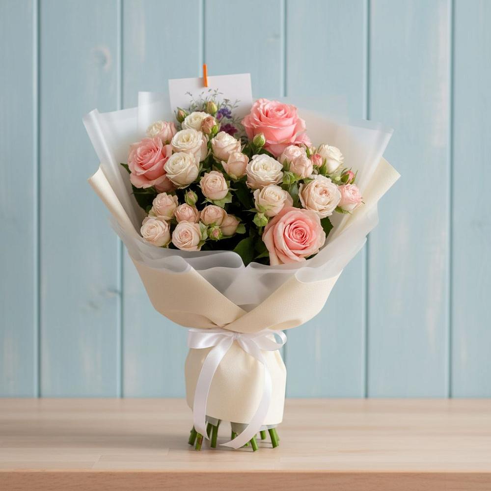 Букет цветов из: Розы в Черкизово