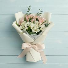 Букет цветов из:  Альстромерии в Черкизово