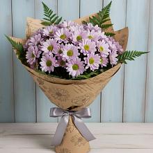 Букет цветов из:  Хризантемы #REPLACE_PRED# Черкизово