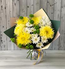 Букет цветов из:  Хризантемы #REPLACE_PRED# Черкизово