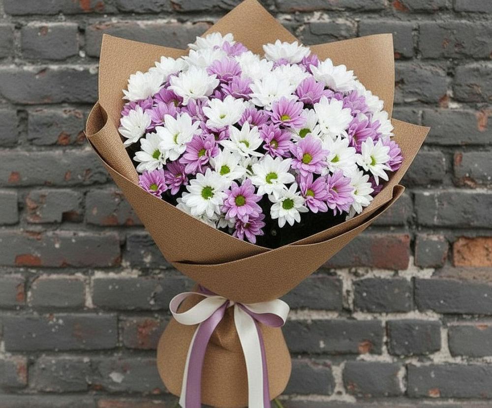 Букет цветов из: Хризантемы в Черкизово