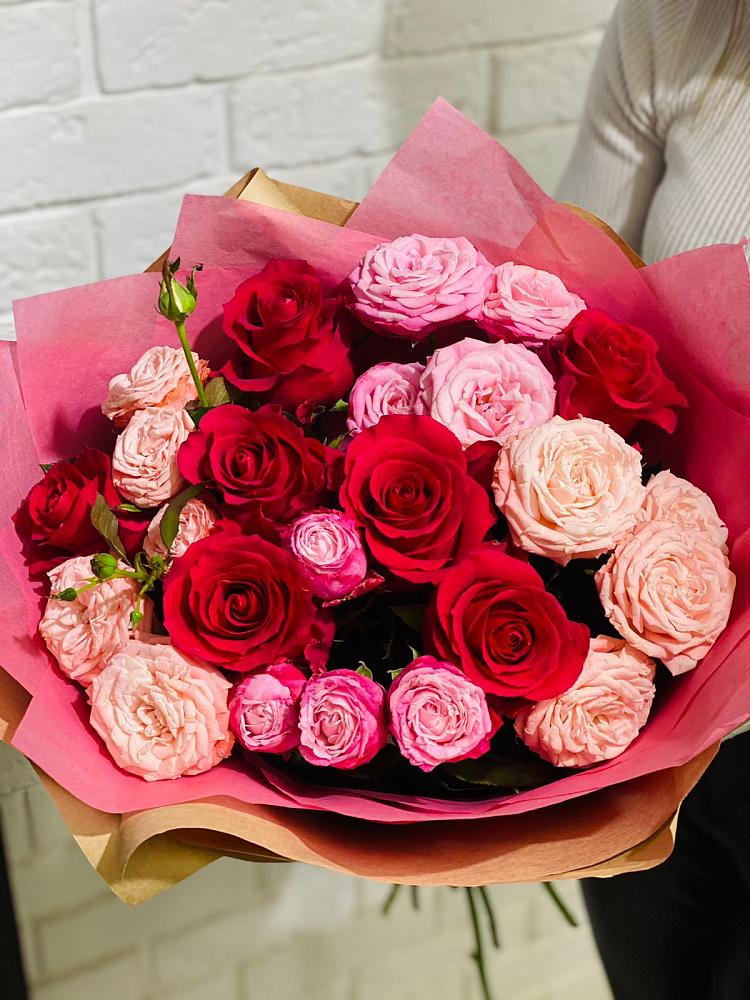 Букет цветов из: Розы в Черкизово