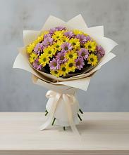 Букет цветов из:  Хризантемы #REPLACE_PRED# Черкизово