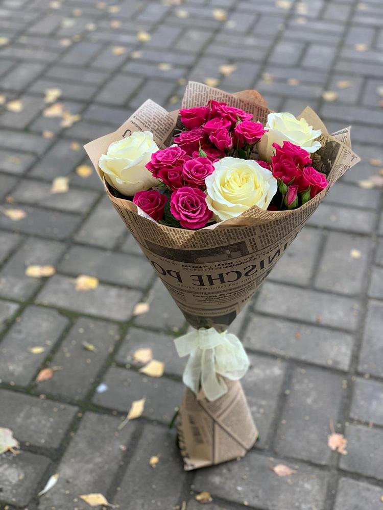 Букет цветов из: Розы в Черкизово