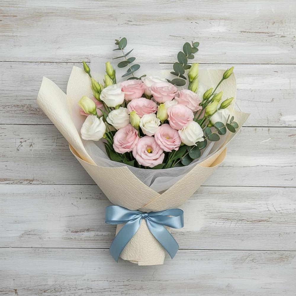 Букет цветов из: Лизиантусы в Черкизово